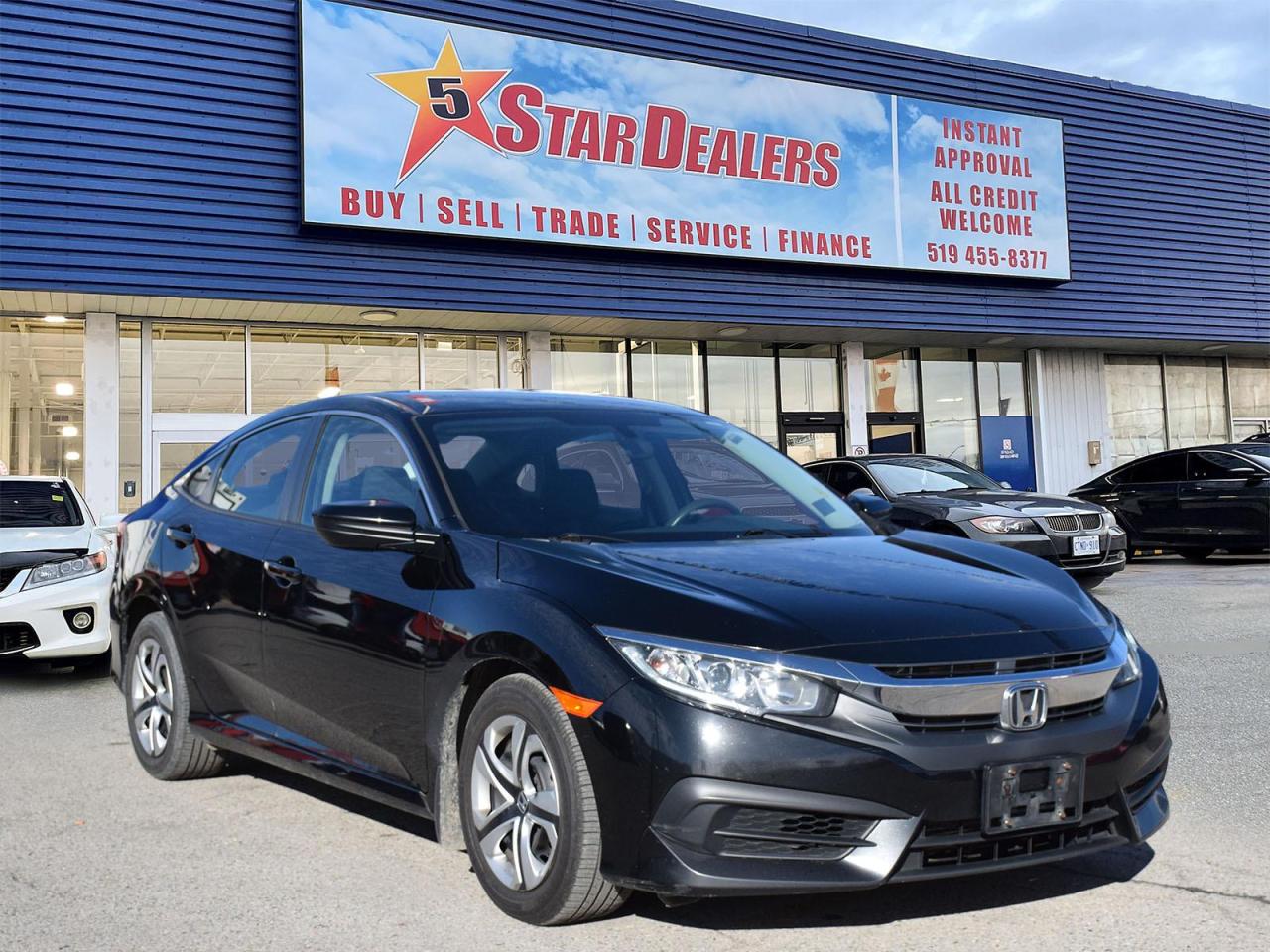 Used 2018 Honda Civic Sedan H-SEATS R-CAM MINT CONDITION WE FINANCE ALL CREDIT for sale in London, ON