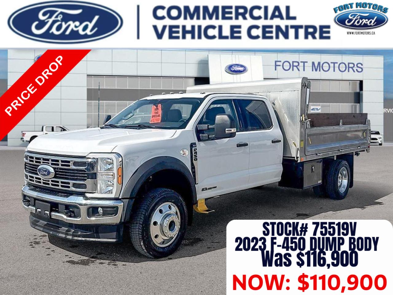 2023 Ford SUPER DUTY F-450 DRW DUMP BODY Photo1