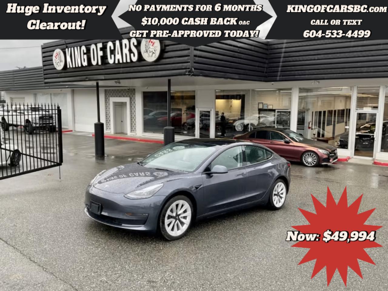 Used 2023 Tesla Model 3 LONG RANGE for sale in Langley, BC