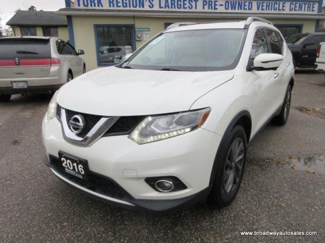 2016 Nissan Rogue ALL-WHEEL DRIVE SL-MODEL 5 PASSENGER 2.5L - DOHC.. NAVIGATION.. PANORAMIC SUNROOF.. LEATHER.. HEATED SEATS.. BACK-UP CAMERA.. SPORT & ECO MODE..
