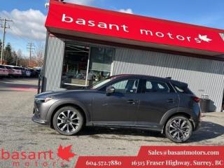 Used 2021 Mazda CX-3 GT, HUD, Sunroof, Backup Cam, Leather!! for sale in Surrey, BC