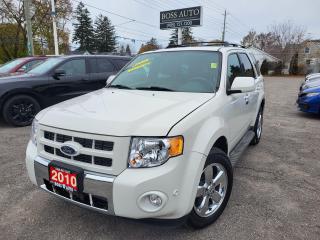 Used 2010 Ford Escape LIMITED 4WD for sale in Oshawa, ON