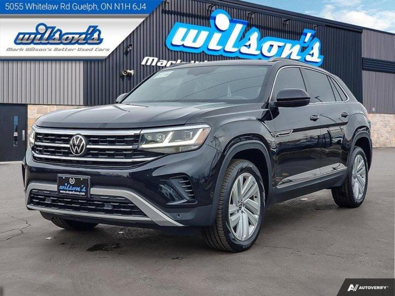Used 2021 Volkswagen Atlas Cross Sport Highline V6 4Motion - Pano Sunroof, Heated Seats+Steering, Driver Assist Pkg, Power Liftgate & More! for sale in Guelph, ON