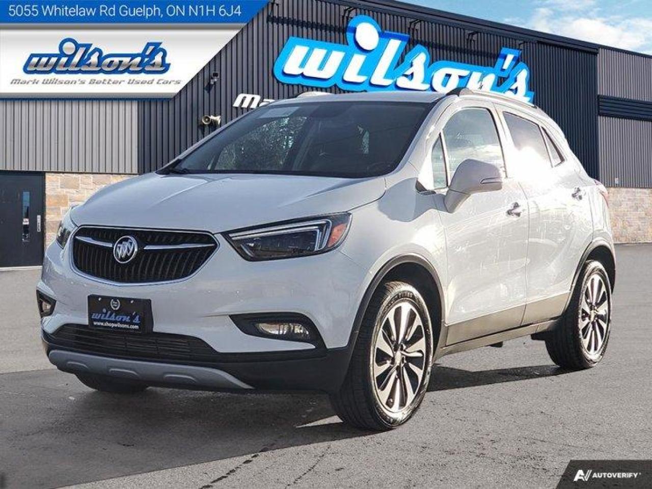 Used 2017 Buick Encore Essence AWD - Leather, Remote Start, Blindspot Monitor, Heated Seats+Steering & More! for sale in Guelph, ON