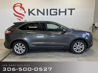 Used 2020 Ford Edge Titanium with Cold Weather Pkg for sale in Moose Jaw, SK