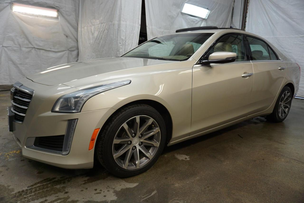 2016 Cadillac CTS 2.0L TURBO LUXURY AWD NAVI *ACCIDENT FREE* CERTIFIED CAMERA LEATHER HEATED SEATS PANO ROOF CRUISE ALLOYS - Photo #3