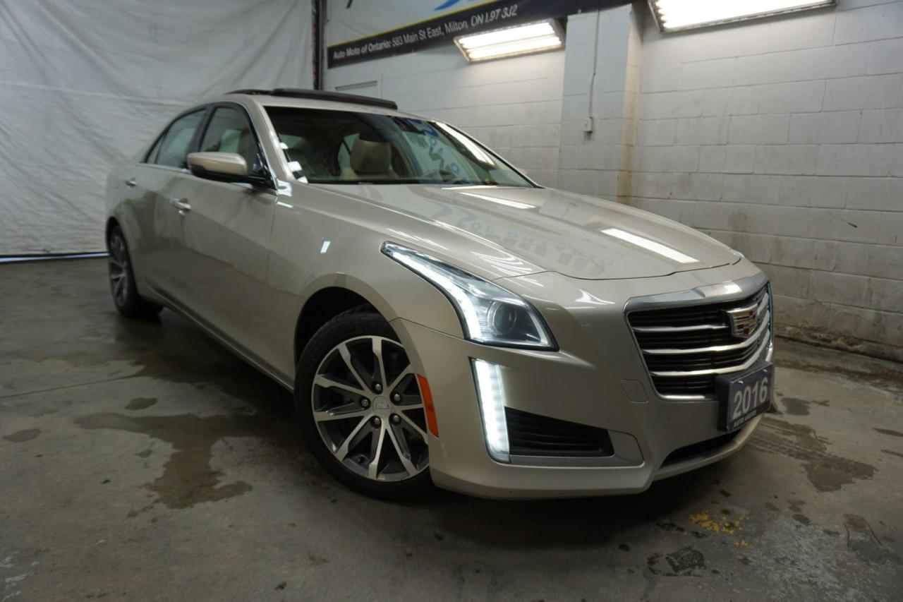 2016 Cadillac CTS 2.0L TURBO LUXURY AWD NAVI *ACCIDENT FREE* CERTIFIED CAMERA LEATHER HEATED SEATS PANO ROOF CRUISE ALLOYS - Photo #8