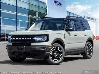 New 2024 Ford Bronco Sport Outer Banks 4WD | 300A | Moonroof | Tow Pkg for sale in Winnipeg, MB