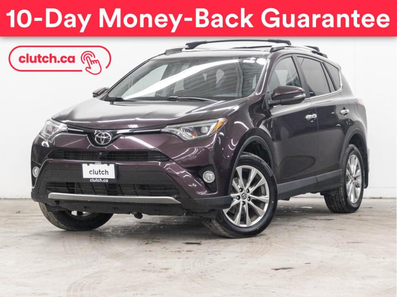 Used 2016 Toyota RAV4 Limited AWD w/ Bird's Eye View Cam, Bluetooth, Nav for sale in Toronto, ON