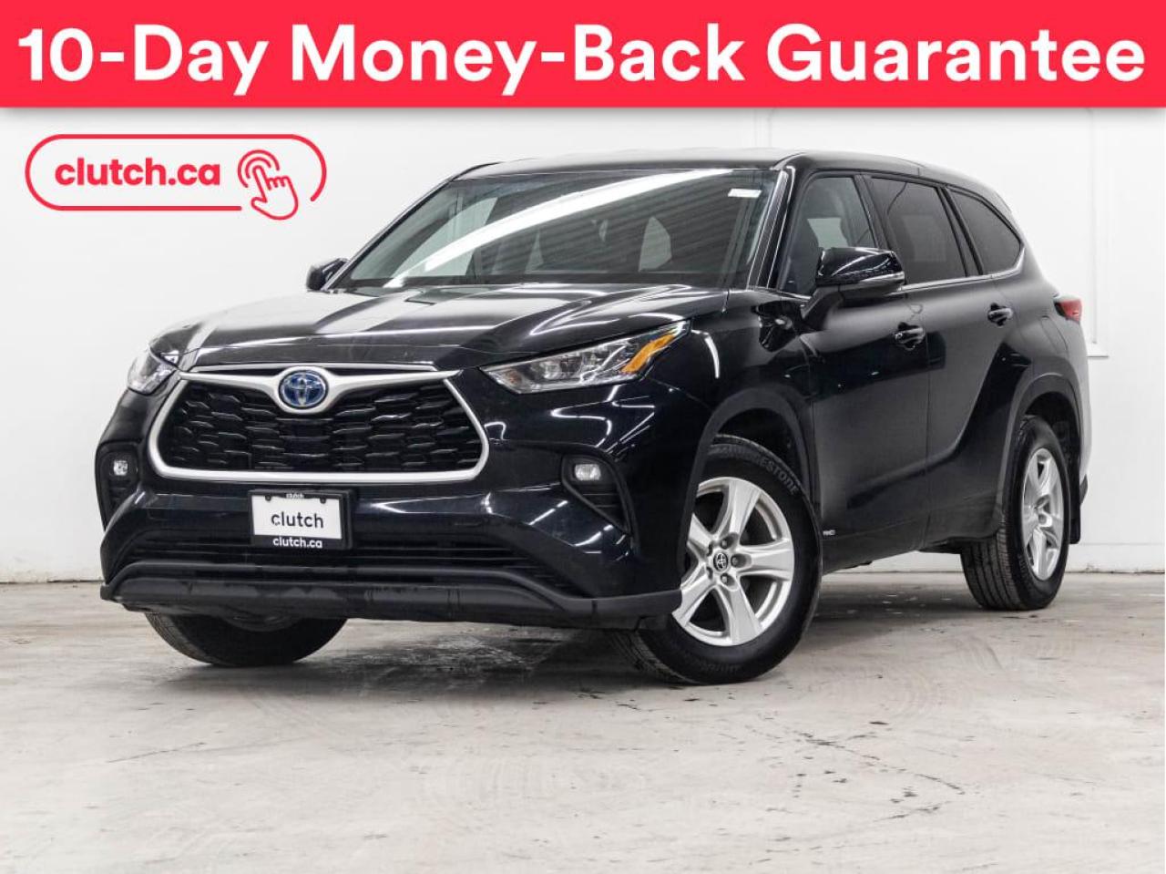 Used 2022 Toyota Highlander HYBRID LE AWD w/ Apple CarPlay & Android Auto, Radar Cruise, A/C for sale in Toronto, ON
