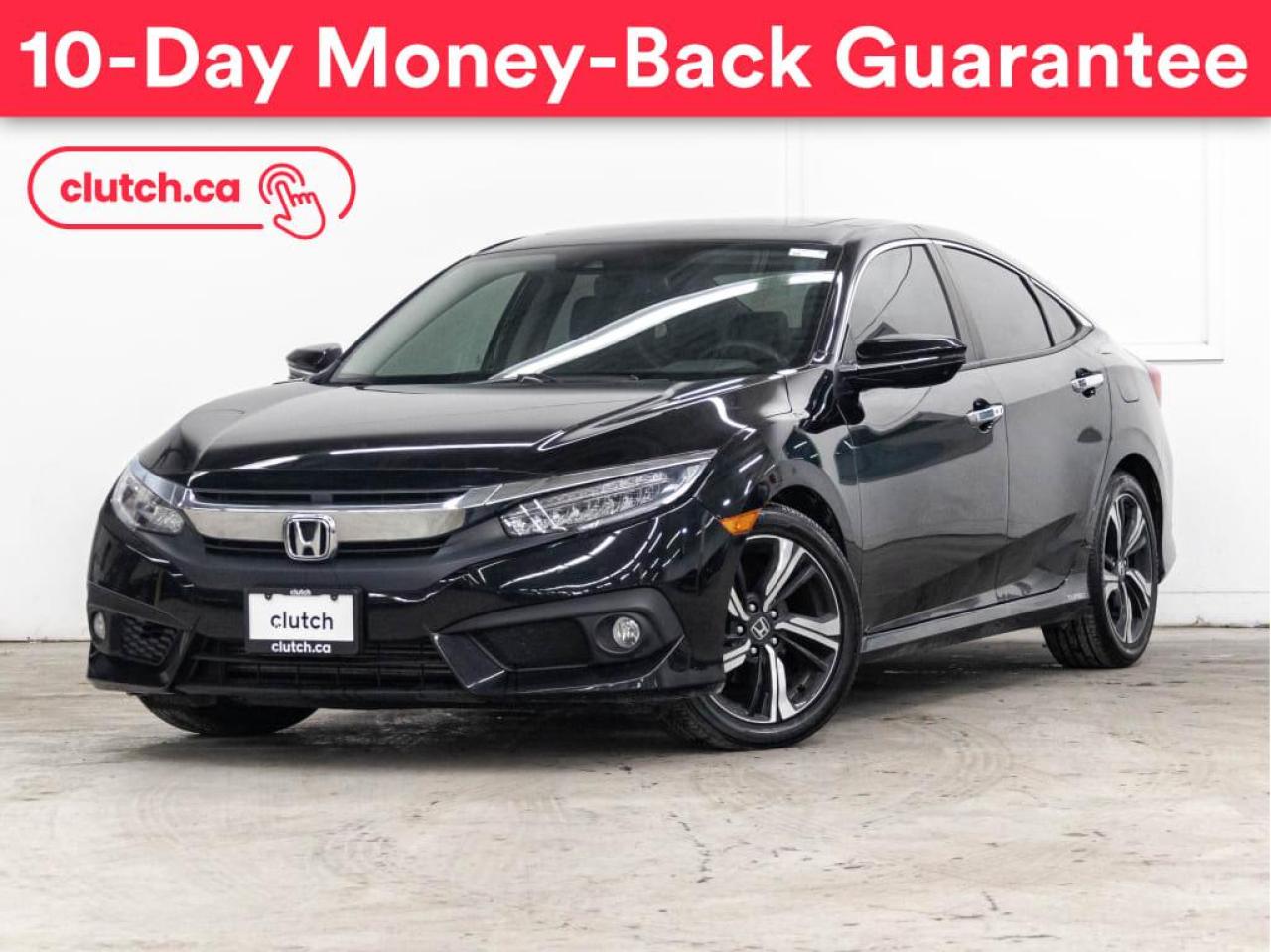 Used 2018 Honda Civic Sedan Touring w/ Apple CarPlay & Android Auto, Adaptive Cruise, Nav for sale in Toronto, ON