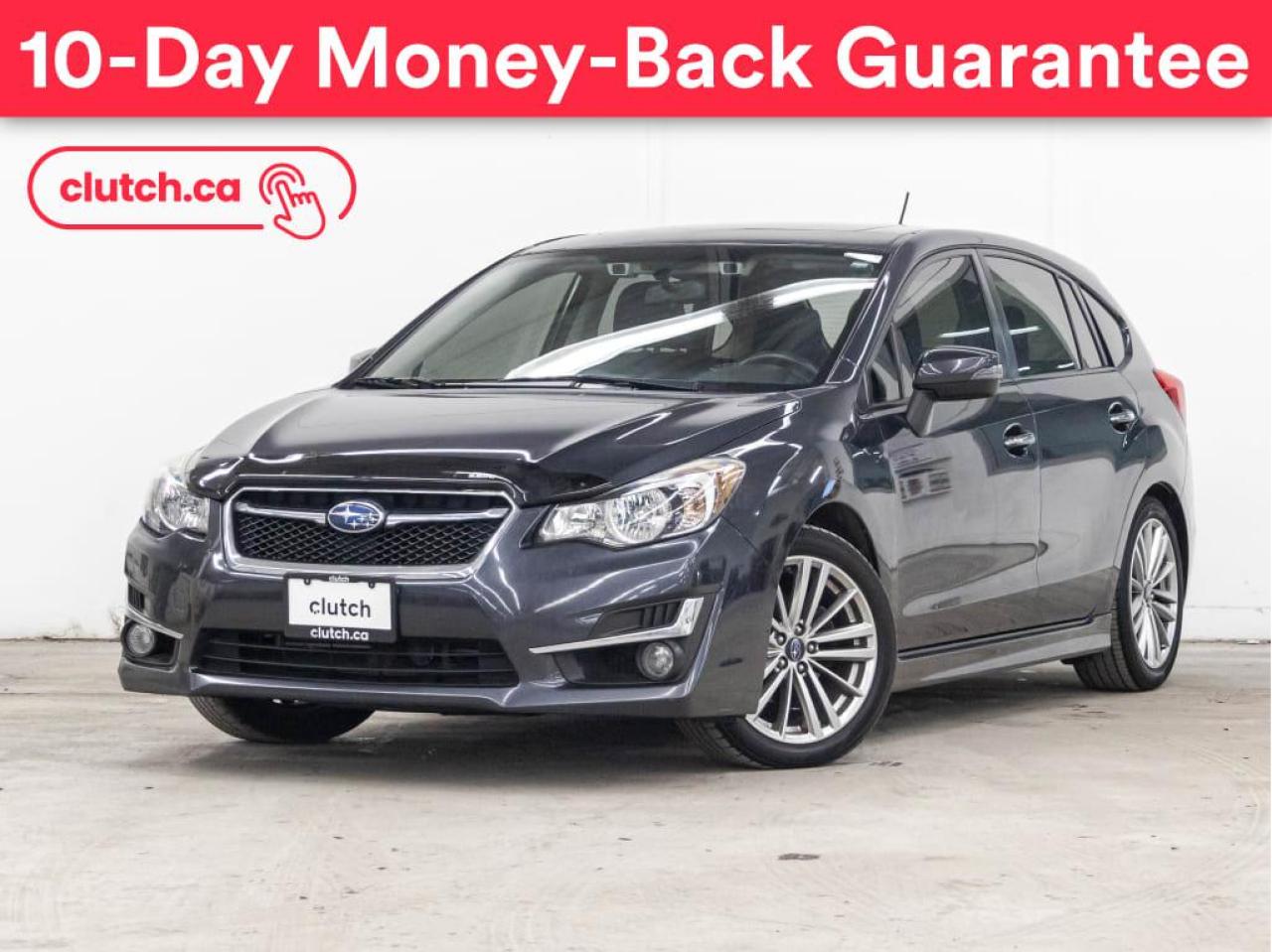 Used 2015 Subaru Impreza 2.0i Limited w/ Technology Package w/ Rearview Cam, Bluetooth, Nav for sale in Toronto, ON