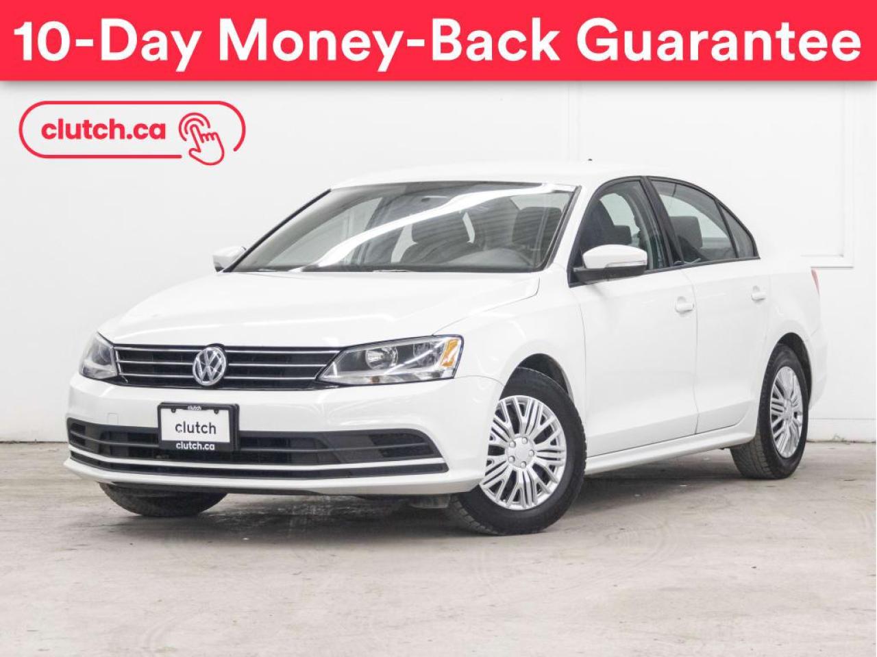 Used 2015 Volkswagen Jetta Sedan Trendline+ w/ Rearview Cam, Bluetooth, A/C for sale in Toronto, ON