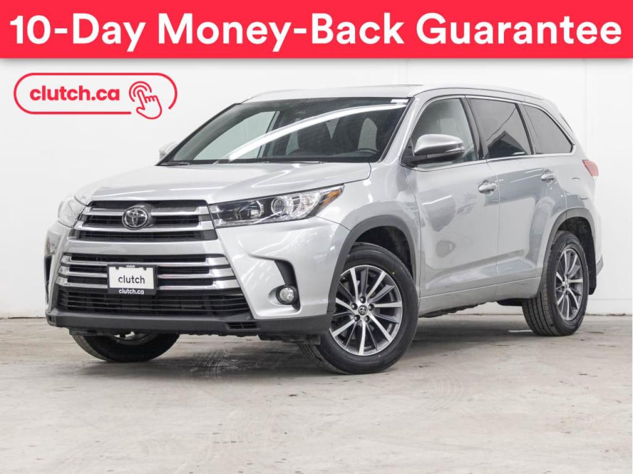 Used 2018 Toyota Highlander XLE AWD w/ Rearview Cam, Bluetooth, Nav for sale in Toronto, ON