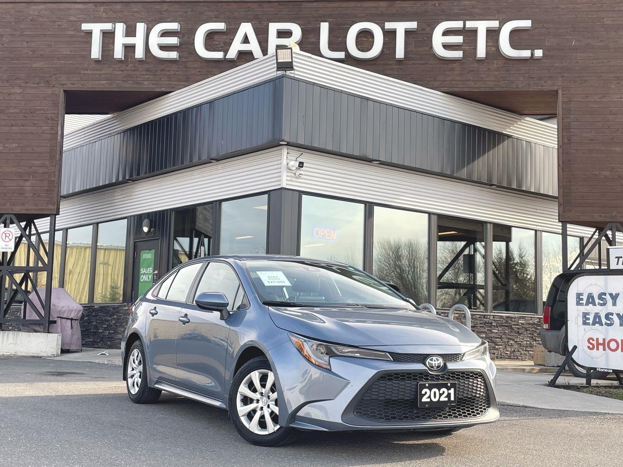 Used 2021 Toyota Corolla PREVIOUS DAILY RENTAL, BACK UP CAM, HEATED SEATS, APPLE CARPLAY/ANDROID AUTO ! for sale in Sudbury, ON
