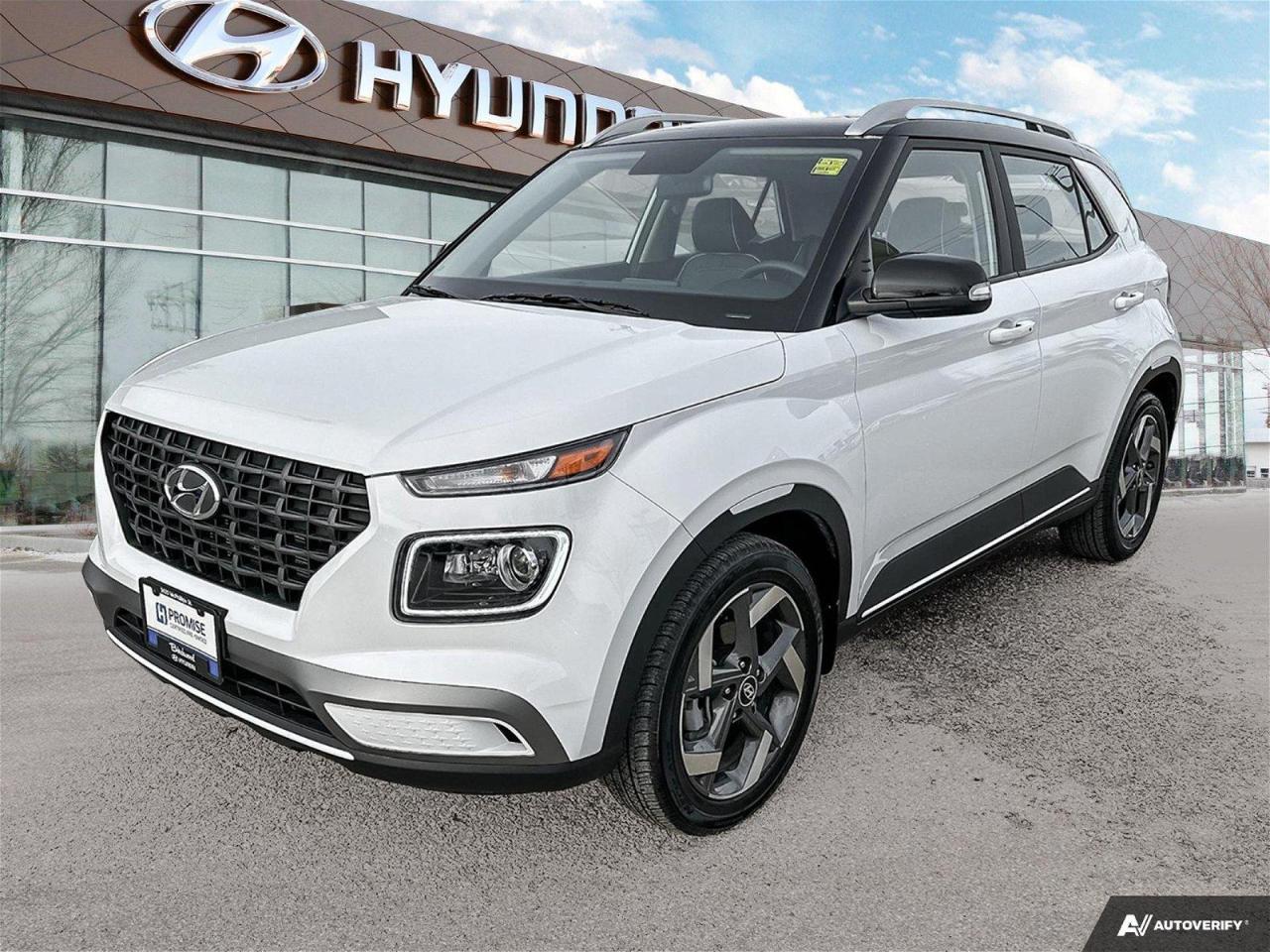Used 2020 Hyundai Venue Urban w/Colour Pkg Certified | 5.99% Available for sale in Winnipeg, MB