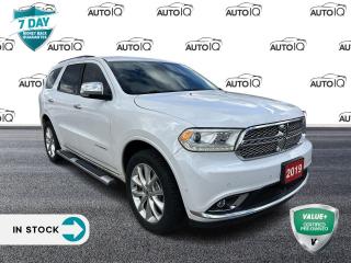 Used 2019 Dodge Durango Citadel ONE OWNER | NO ACCIDENTS | CLEAN for sale in Tillsonburg, ON