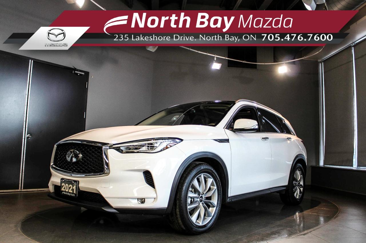 Used 2021 Infiniti QX50 LUXE I-LINE AWD - Panoramic Sunroof - Power Tailgate - Android Auto and Apple Carplay for sale in North Bay, ON