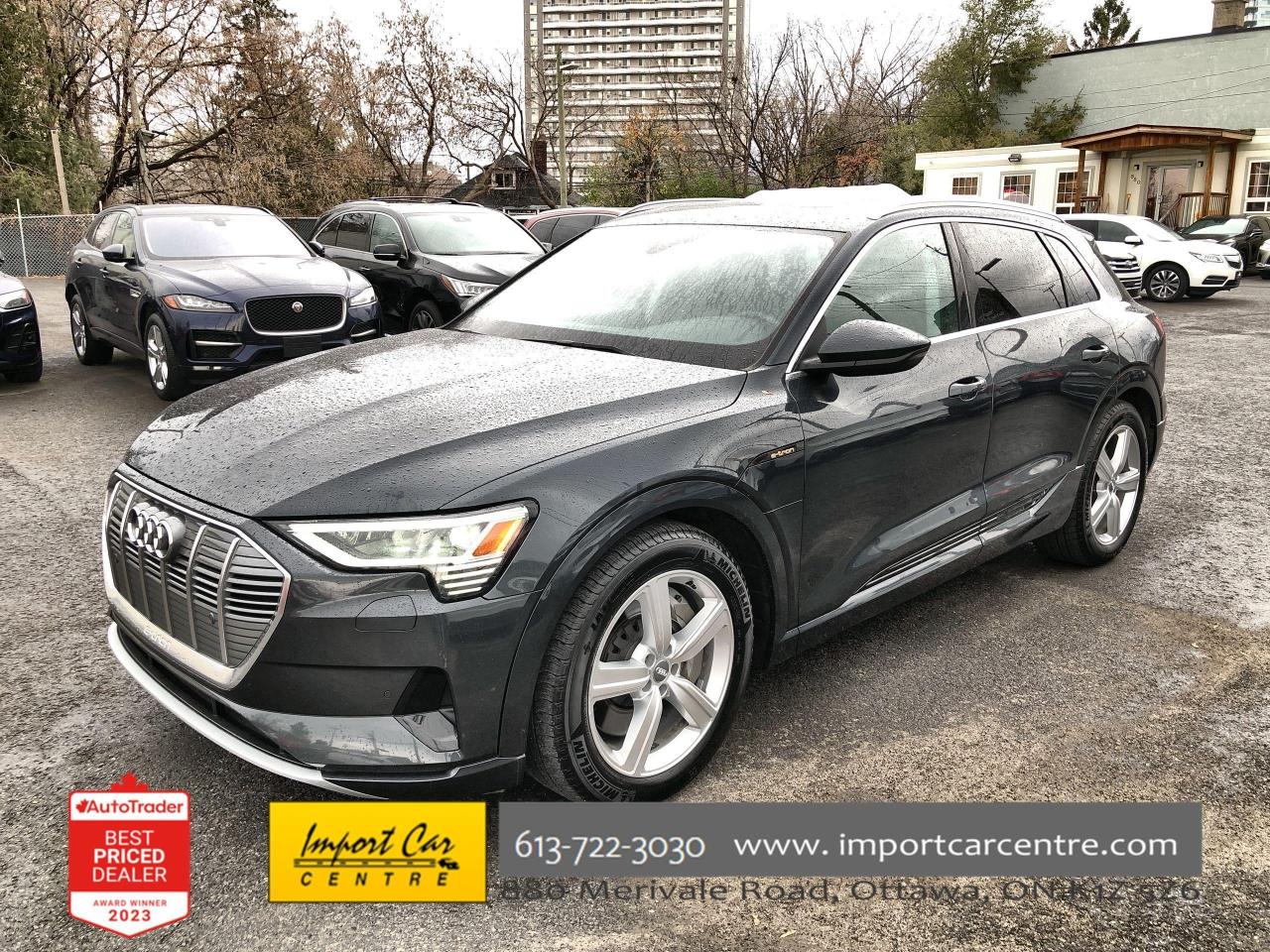 Used 2019 Audi E-Tron 55 Progressiv AUDI VIRTUAL COCKPIT, NAV, PANO ROOF for sale in Ottawa, ON