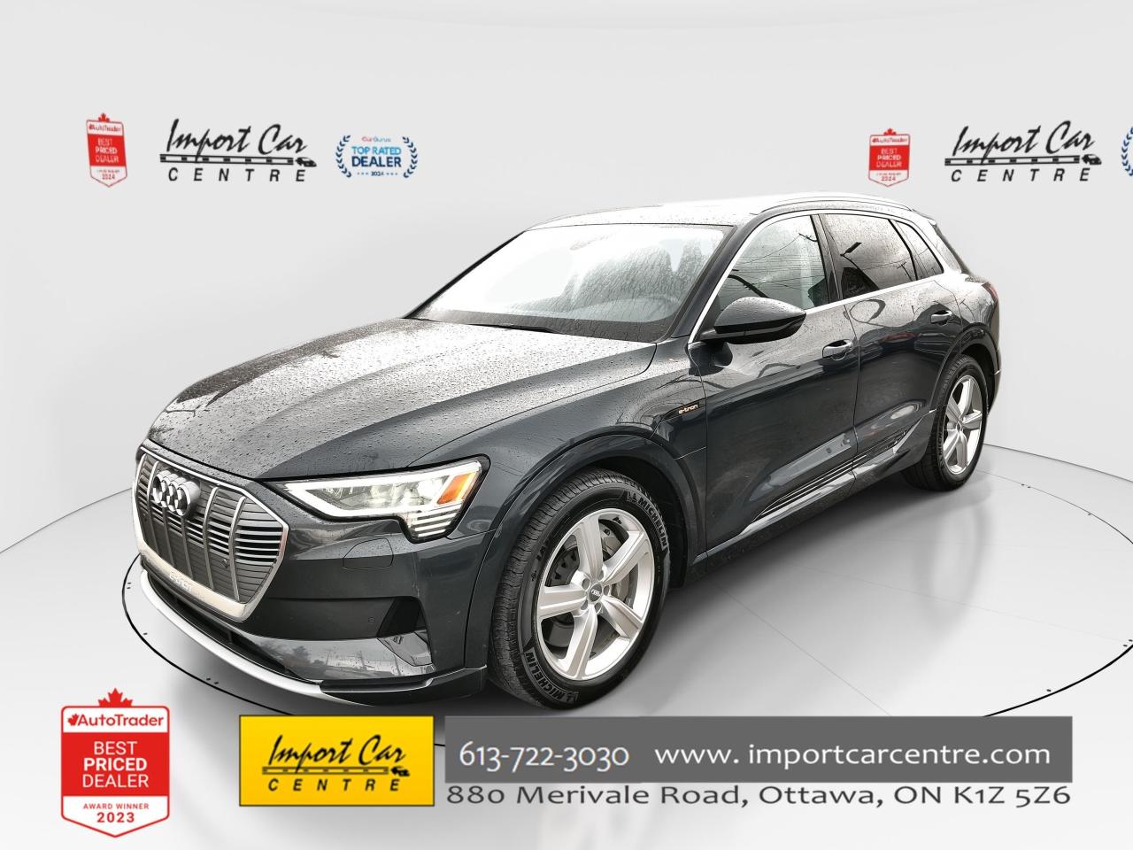 Used 2019 Audi E-Tron 55 Progressiv AUDI VIRTUAL COCKPIT, NAV, PANO ROOF for sale in Ottawa, ON