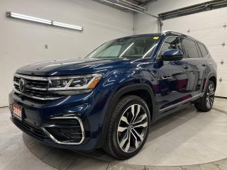 Used 2021 Volkswagen Atlas EXECLINE 3.6| R-LINE | 6-PASS | PANO ROOF |360 CAM for sale in Ottawa, ON
