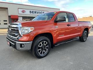 BEAUTIFUL INFERNO ORANGE TRD OFF ROAD W/ TONNEAU COVER, HEATED SEATS, BACKUP CAMERA W/ FRONT & REAR SENSORS, 18-IN ALLOYS AND RUNNING BOARDS! Navigation, tow package w/ integrated trailer brake controller, 6-foot6-inch box w/ bedliner, keyless entry, full power group incl. power seat, auto headlights, auto dimming rearview mirror, garage door opener and Sirius XM!