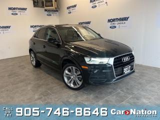 Used 2017 Audi Q3 PROGRESSIV | LEATHER | PANO ROOF | NAVIGATION for sale in Brantford, ON