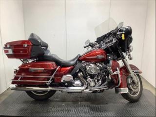 2010 Harley-Davidson Flhtcu Ultra Classic Electra Glide Motorcycle, 1584cc, 96 cubic inch V-Twin, 2 cylinder, manual, belt drive, cruise control, AM/FM radio, CD player, saddle bags, tour pack, lower fairings, highway pegs, passenger floor boards, red exterior. $11,870.00 plus $375 processing fee, $12,245.00 total payment obligation before taxes.  Listing report, warranty, contract commitment cancellation fee, financing available on approved credit (some limitations and exceptions may apply). All above specifications and information is considered to be accurate but is not guaranteed and no opinion or advice is given as to whether this item should be purchased. We do not allow test drives due to theft, fraud and acts of vandalism. Instead we provide the following benefits: Complimentary Warranty (with options to extend), Limited Money Back Satisfaction Guarantee on Fully Completed Contracts, Contract Commitment Cancellation, and an Open-Ended Sell-Back Option. Ask seller for details or call 604-522-REPO(7376) to confirm listing availability.