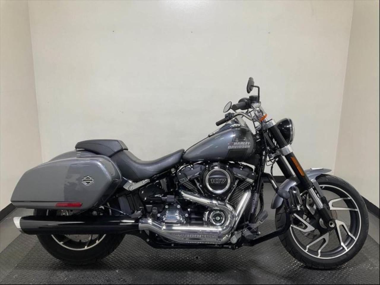 2021 Harley-Davidson FLSB Sport Glide Motorcycle, 1750cc, 107 cubic inch V-Twin, 2 cylinder, manual, belt drive, ABS brakes, highway pegs, saddle bags, grey exterior. $19,810.00 plus $375 processing fee, $20,185.00 total payment obligation before taxes. Sale price until January 13, 2024, 6:00 PM PST. Listing report, warranty, contract commitment cancellation fee, financing available on approved credit (some limitations and exceptions may apply). All above specifications and information is considered to be accurate but is not guaranteed and no opinion or advice is given as to whether this item should be purchased. We do not allow test drives due to theft, fraud and acts of vandalism. Instead we provide the following benefits: Complimentary Warranty (with options to extend), Limited Money Back Satisfaction Guarantee on Fully Completed Contracts, Contract Commitment Cancellation, and an Open-Ended Sell-Back Option. Ask seller for details or call 604-522-REPO(7376) to confirm listing availability.
