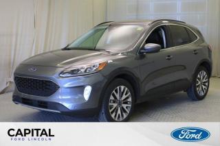 Used 2022 Ford Escape Titanium AWD **Leather, Heated Seats, Foot Activated Liftgate, Lane Keep System** for sale in Regina, SK