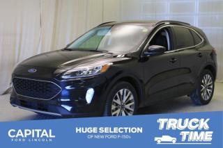 Used 2022 Ford Escape Titanium AWD **2L, Heated Seats, Nav, Foot Activated Liftgate, Heated Seats** for sale in Regina, SK