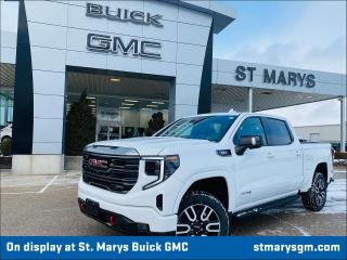 <div>The 2024 GMC Sierra 1500 AT4, finished in the timeless Summit White, is a powerful and capable truck that effortlessly blends performance, style, and advanced features to elevate your driving experience.</div><div> </div><div>Under the hood, this Sierra 1500 AT4 is equipped with a robust engine that delivers impressive performance, making it well-suited for both everyday commuting and challenging off-road adventures. The AT4 trim comes with enhanced off-road capabilities, ensuring you can conquer a variety of terrains with ease.</div><div> </div><div>This truck showcases a bold design that exudes confidence and offers a spacious, comfortable interior, providing a smooth and enjoyable ride for both the driver and passengers. The cabin is appointed with high-quality materials and advanced technology to keep you connected and entertained during your journeys.</div><div> </div><div>We welcome you to visit St. Mary's Buick GMC in St. Mary's to explore the 2024 GMC Sierra 1500 AT4 and our extensive selection of vehicles. Our dealership is open from Monday to Friday, 9:00 am to 6:00 pm, and on Saturdays from 9:00 am to 4:00 pm. Our dedicated sales team is ready to assist you, answer your questions, and provide top-notch customer service.</div><div> </div><div>Don't hesitate to reach out to schedule a test drive and discover why St. Mary's Buick GMC is your trusted destination for high-quality vehicles and exceptional service.</div>