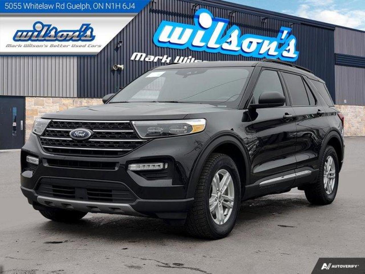 Used 2020 Ford Explorer XLT 4WD -  ActiveX Leather, Heated+Power Seats, Power Liftgate, Tow Hitch, CarPlay+Android & More! for sale in Guelph, ON
