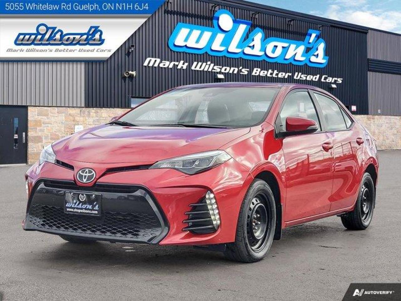 Used 2019 Toyota Corolla SE Sedan - Heated Seats, Cruise, Keyless Entry, LED Lighting, Rear Camera & More! for sale in Guelph, ON