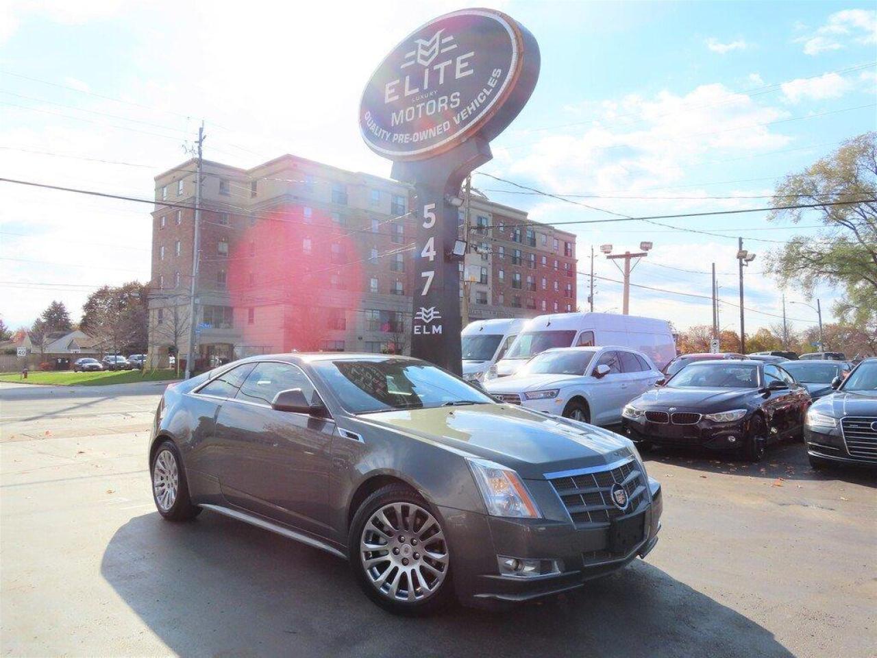 Used 2011 Cadillac CTS Performance-Coupe-3.6-3-YEARS WARRANTY AVAILABLE for sale in Burlington, ON