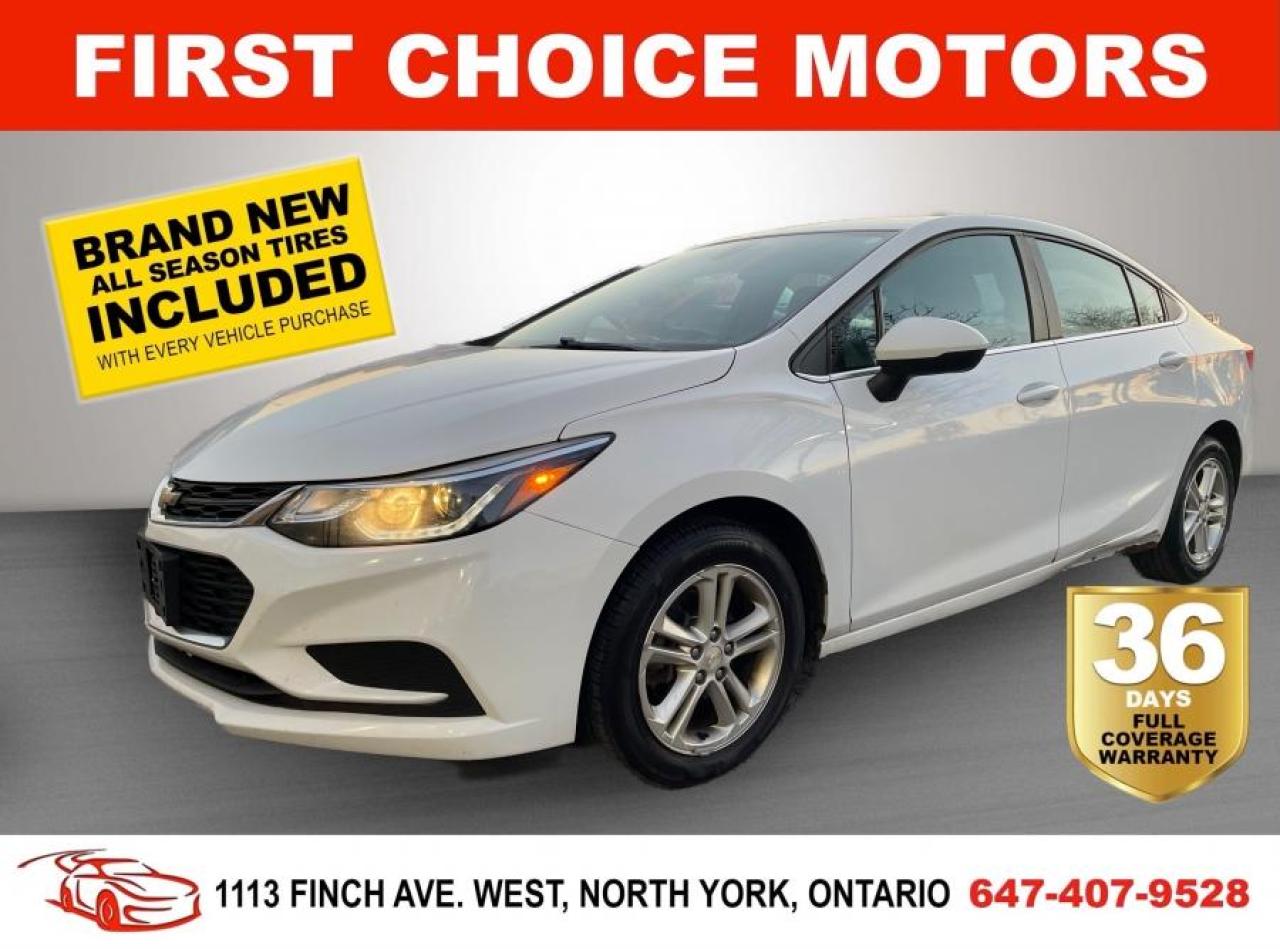 Used 2017 Chevrolet Cruze LT ~AUTOMATIC, FULLY CERTIFIED WITH WARRANTY!!!~ for sale in North York, ON