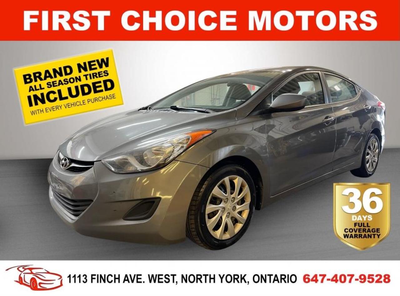 Used 2013 Hyundai Elantra GL ~AUTOMATIC, FULLY CERTIFIED WITH WARRANTY!!!~ for sale in North York, ON
