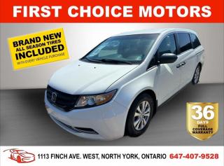 Used 2014 Honda Odyssey SE ~AUTOMATIC, FULLY CERTIFIED WITH WARRANTY!!!~ for sale in North York, ON