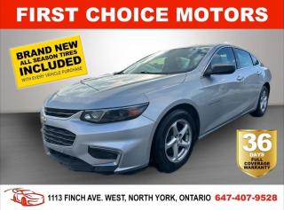 Used 2016 Chevrolet Malibu LS ~AUTOMATIC, FULLY CERTIFIED WITH WARRANTY!!!~ for sale in North York, ON