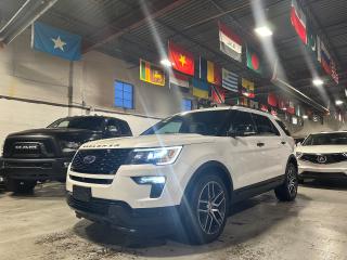Used 2018 Ford Explorer SPORT | 7 PASSENGER | LEATHER | NAVI | PANO ROOF for sale in North York, ON