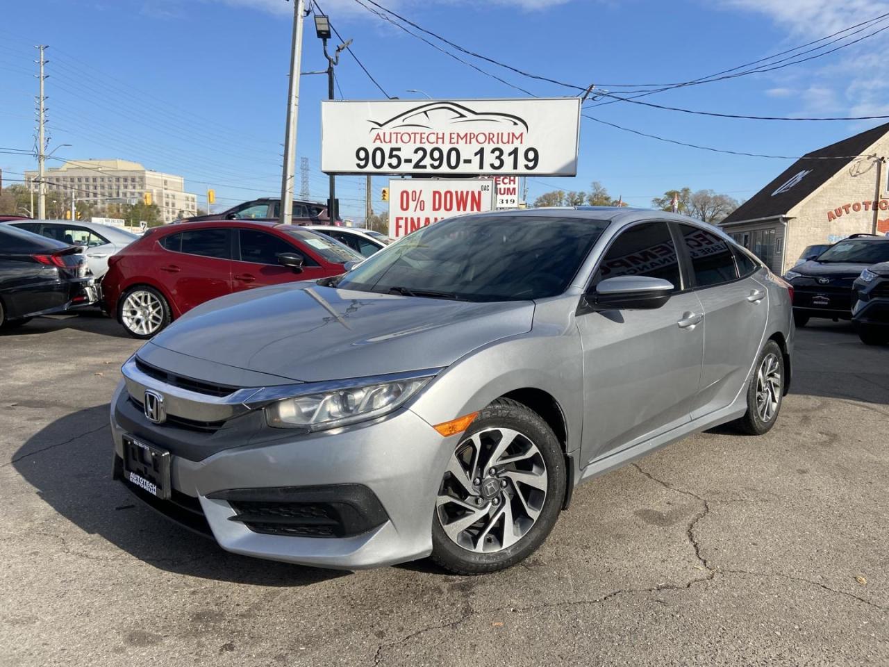 Used 2016 Honda Civic EX Sunroof/Alloys/Carplay/Camera for sale in Mississauga, ON