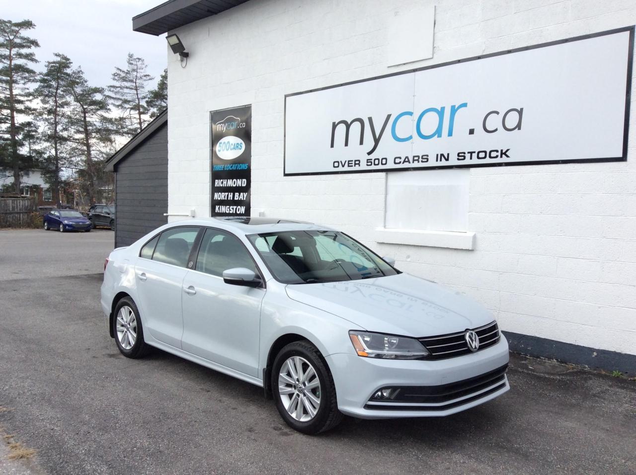 Used 2017 Volkswagen Jetta Wolfsburg Edition PURE WHITE!! MOONROOF. 16