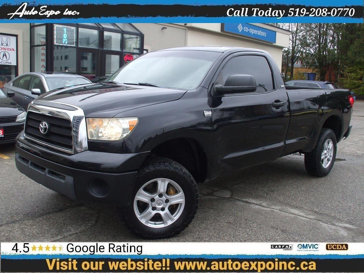 2007 Toyota Tundra 4WD,REG CAB,146" 4.7L,Back up Camera,Certified - Photo #1