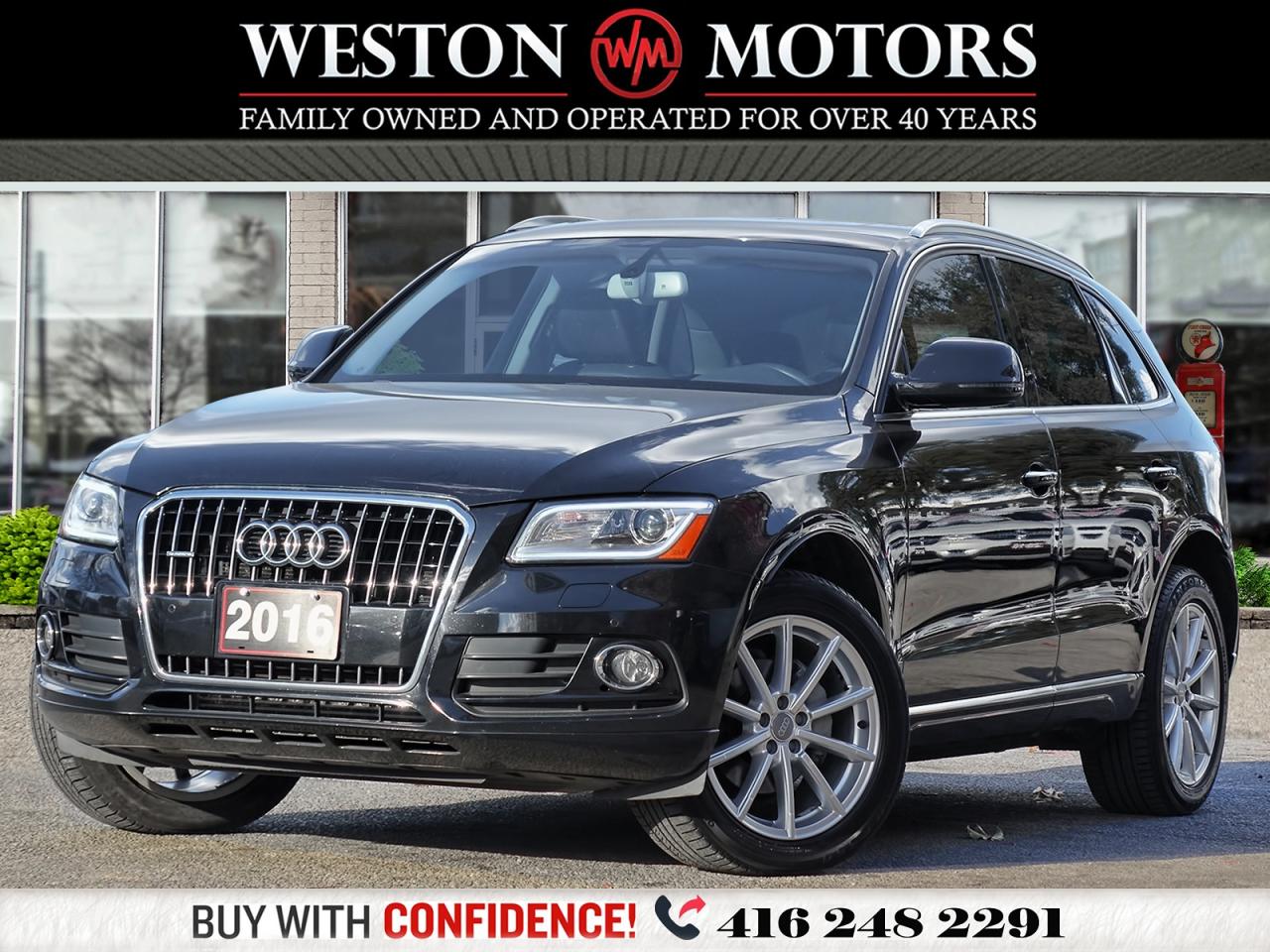 2016 Audi Q5 **LEATHER*REVCAM*PANROOF*NAVIGATION!!**
