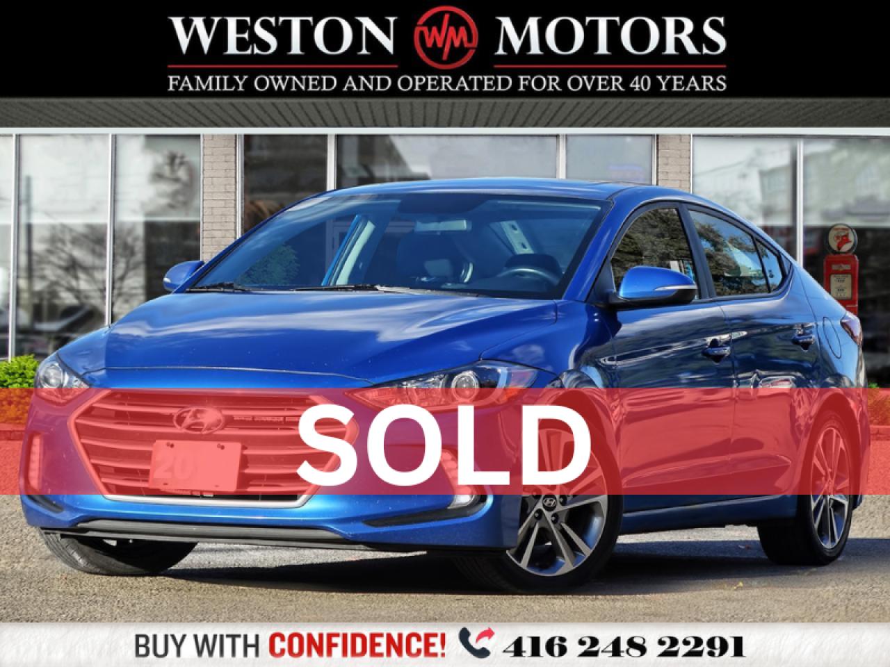 Used 2017 Hyundai Elantra **SUNROOF*HEATED SEAT*HEATED WHEEL!!!** for sale in Toronto, ON