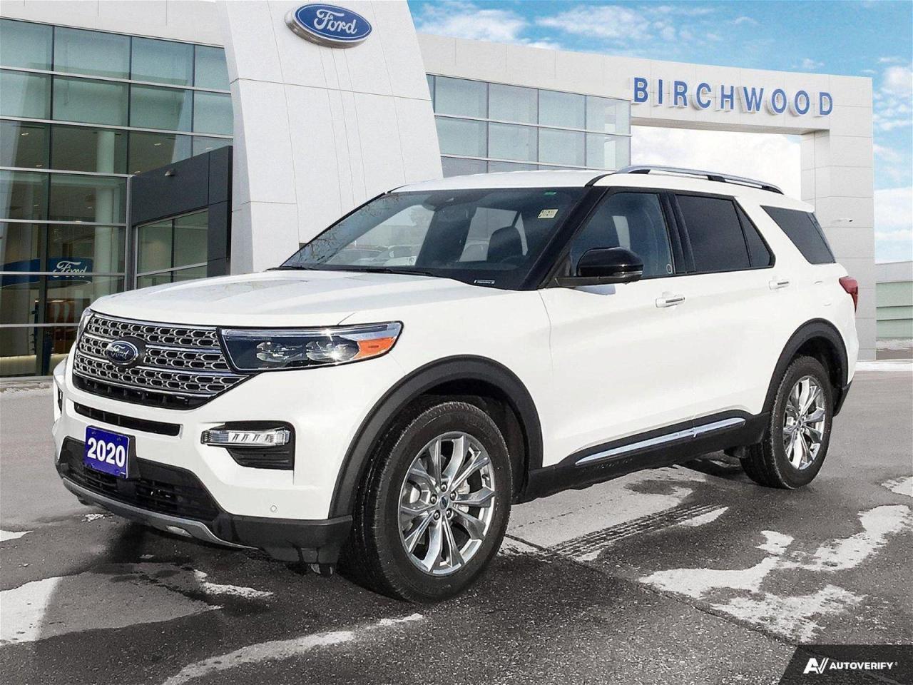 Used 2020 Ford Explorer Limited Captains Chairs | Accident Free | Heated Steering for sale in Winnipeg, MB