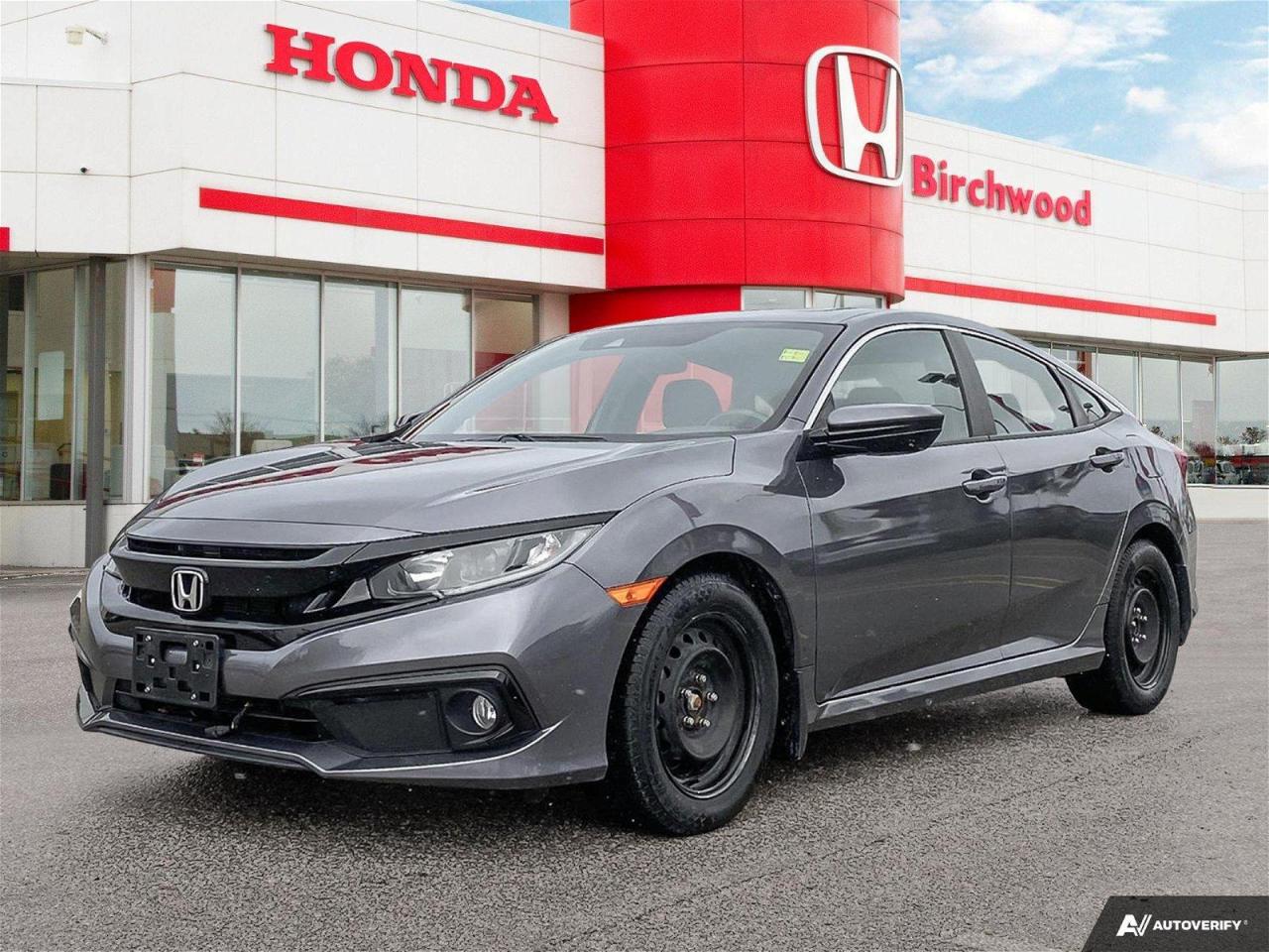 Used 2019 Honda Civic Sport 2 sets of wheels | Moonroof | Carplay for sale in Winnipeg, MB