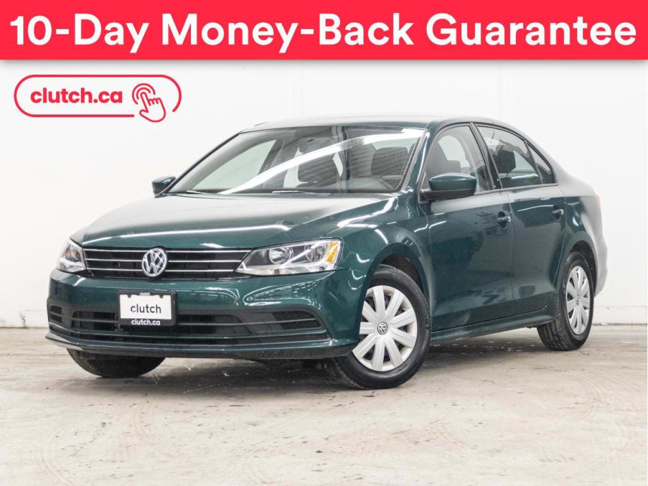 Used 2017 Volkswagen Jetta Sedan Trendline+ w/ Rearview Cam, Bluetooth, A/C for sale in Toronto, ON