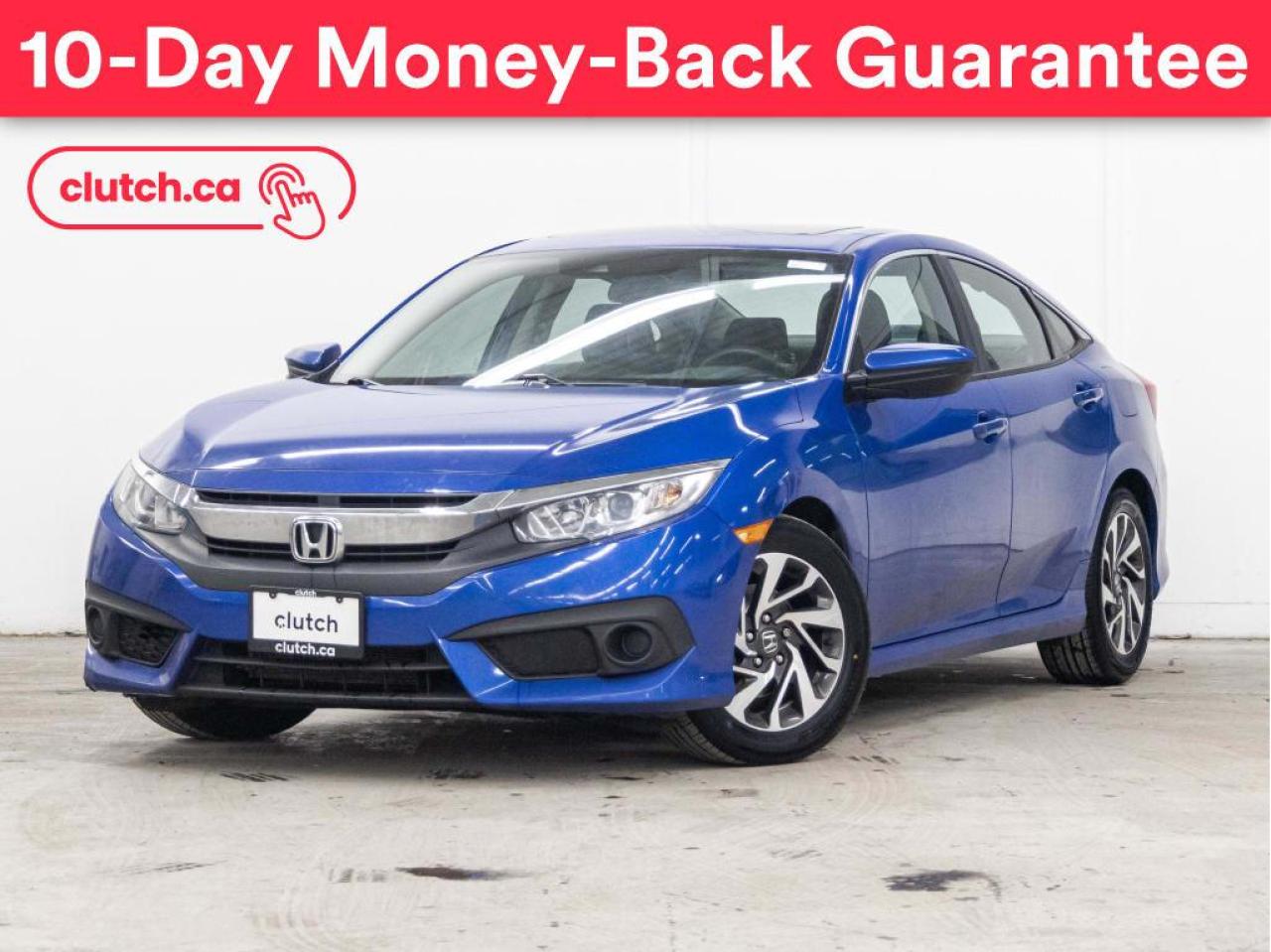 Used 2017 Honda Civic Sedan EX w/ Apple CarPlay & Android Auto, Adaptive Cruise, A/C for sale in Toronto, ON