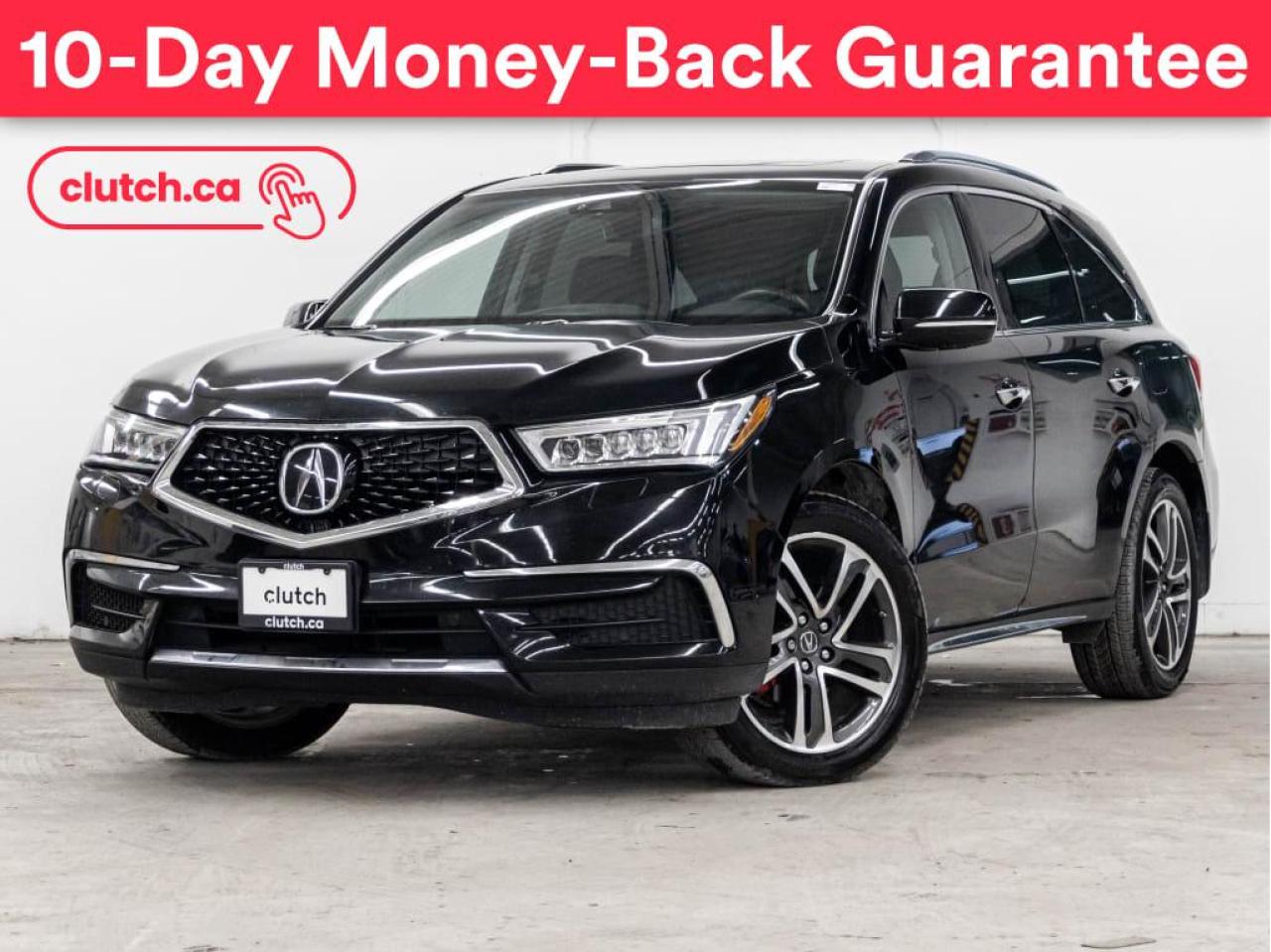 Used 2017 Acura MDX NAV PKG AWD w/ Rearview Cam, Bluetooth, Nav for sale in Toronto, ON